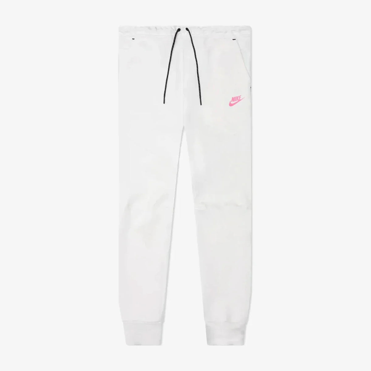 Nike White Pink & Black Tech Fleece