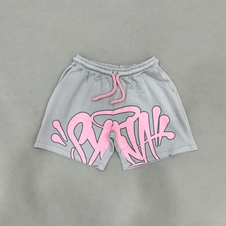 Syna shorts Grey/Pink