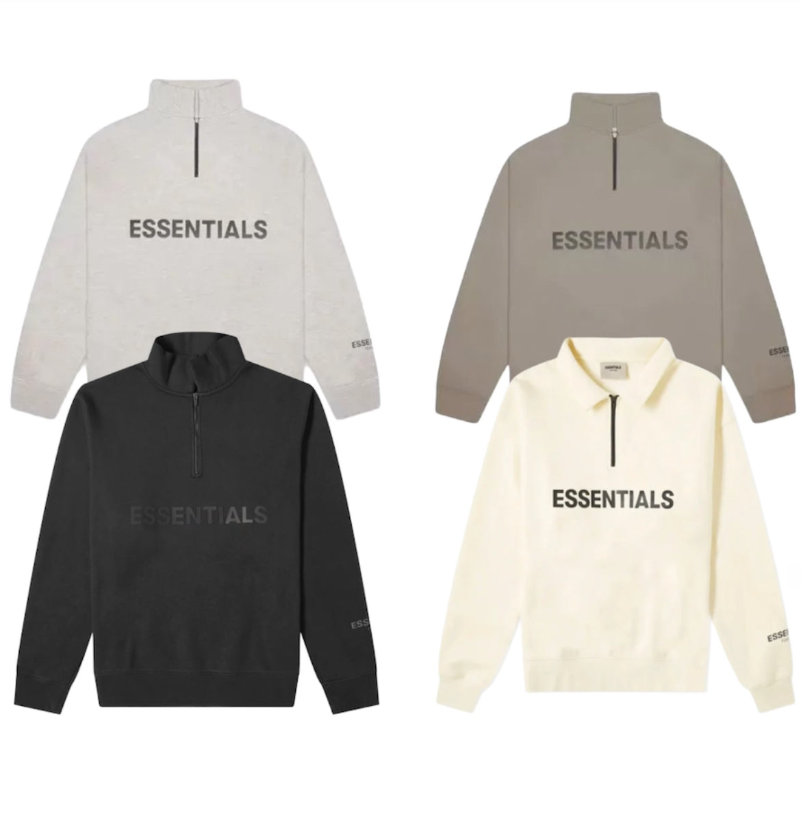 ESSENTIALS Quarter Zip