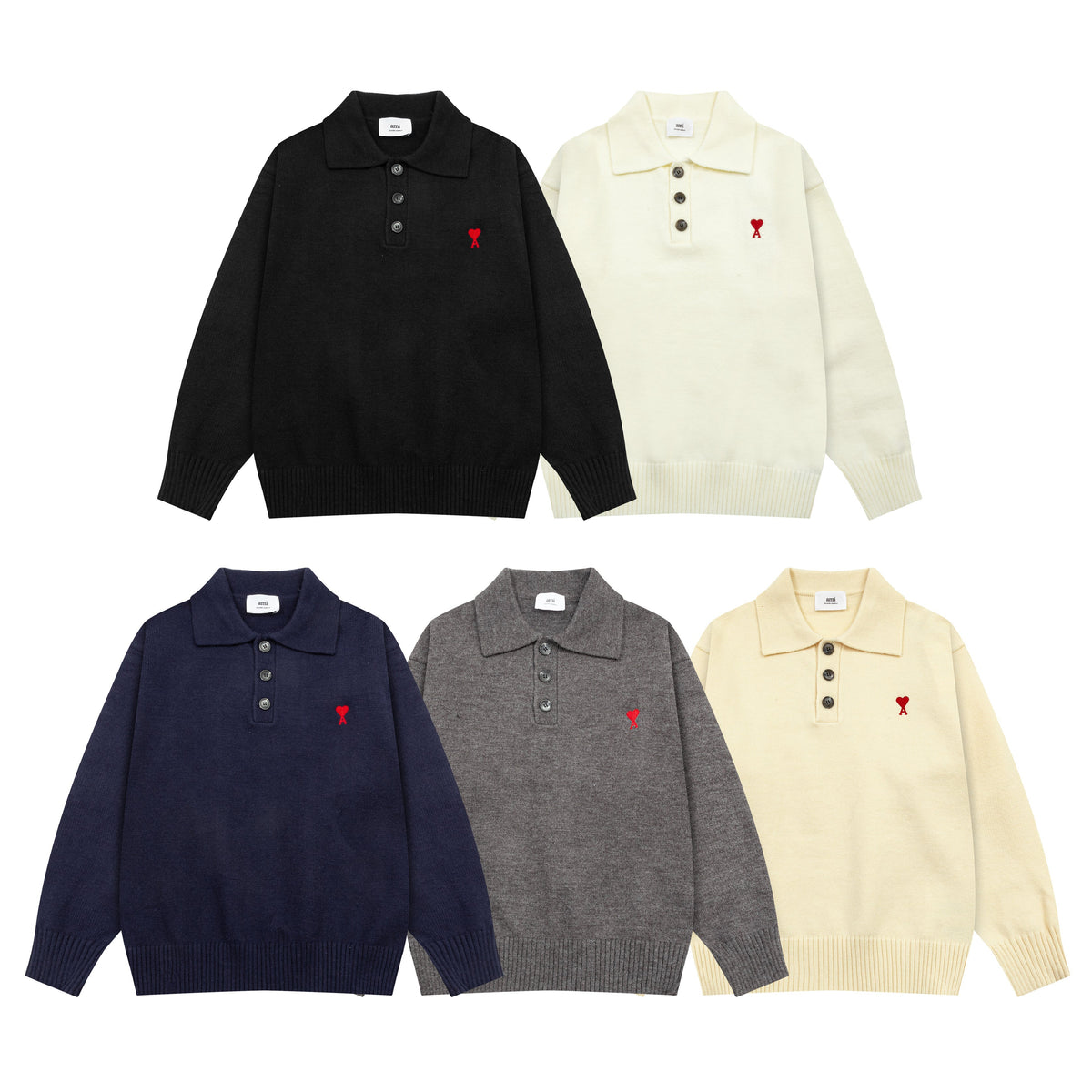 Ami Button sweater