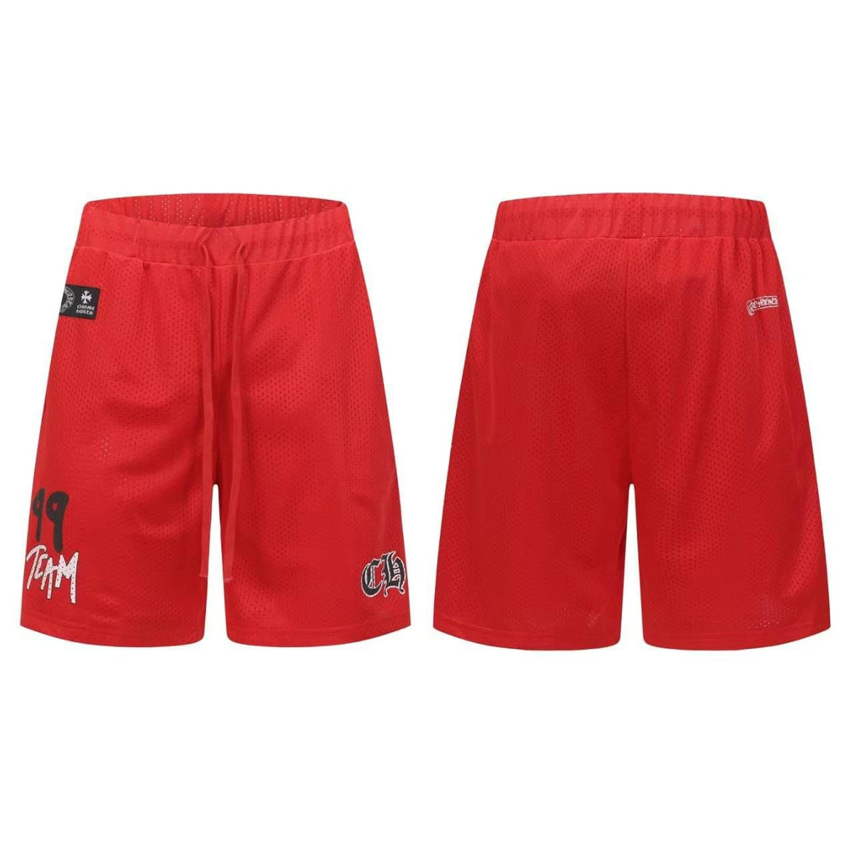 Chrome Hearts Jersey Shorts - Red