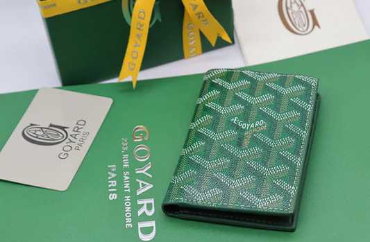 Goyard wallet (green)